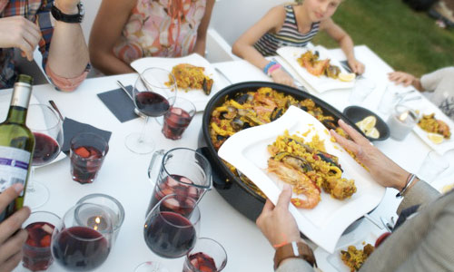 traiteur paella a domicile